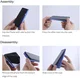 Nillkin Super Frosted Shield Xiaomi Redmi 13 4G / Poco M6 Hoesje Blauw afbeelding 8