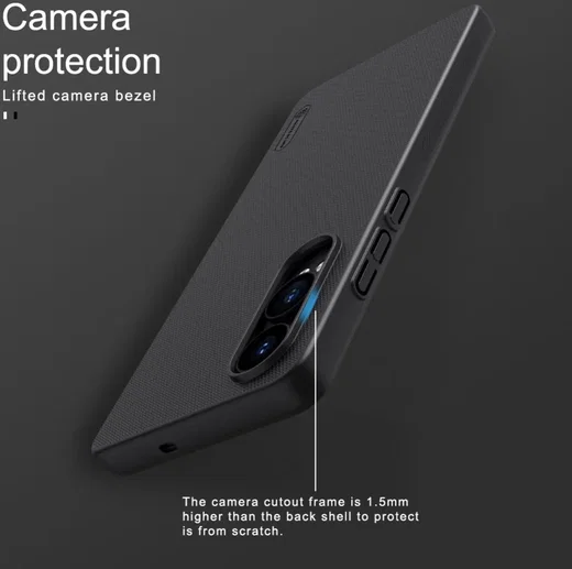Nillkin Super Frosted Shield OnePlus Nord CE 4 Lite Hoesje Back Cover Blauw afbeelding 4