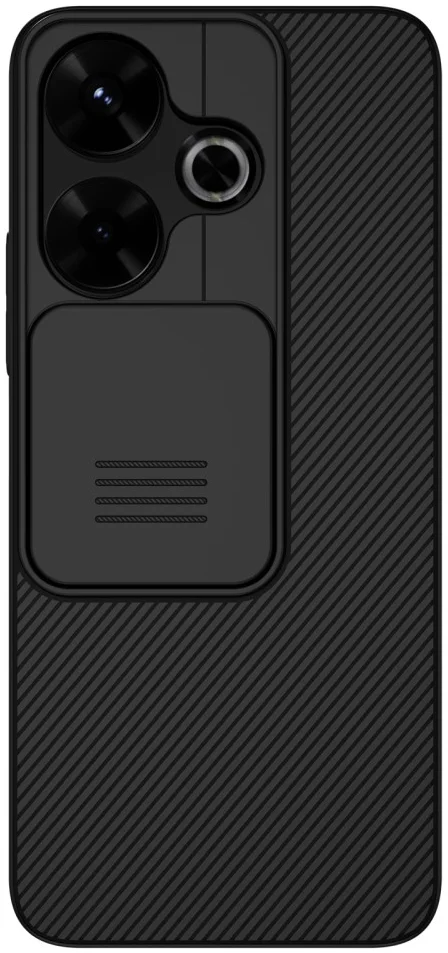 Nillkin CamShield Xiaomi Redmi 13 4G / Poco M6 Hoesje met Camera Slider Zwart afbeelding 1