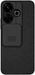 Nillkin CamShield Xiaomi Redmi 13 4G / Poco M6 Hoesje met Camera Slider Zwart afbeelding