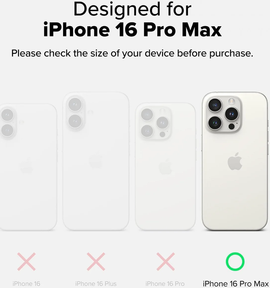 Ringke Fusion iPhone 16 Pro Max Hoesje MagSafe Back Cover Transparant afbeelding 3