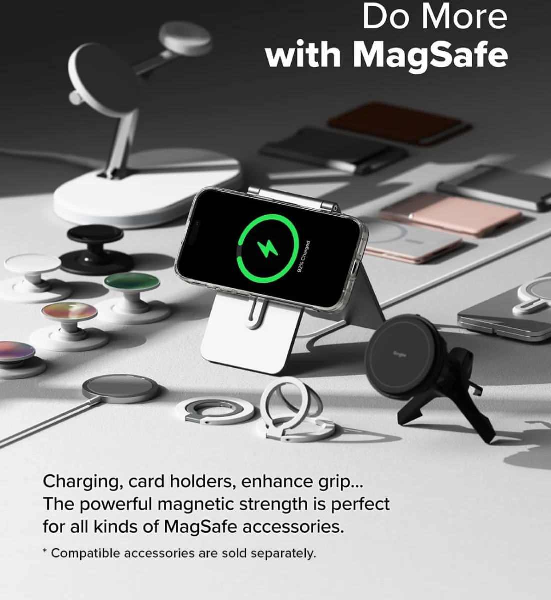Ringke Fusion iPhone 16 Pro Max Hoesje MagSafe Back Cover Matte Transparant afbeelding 7