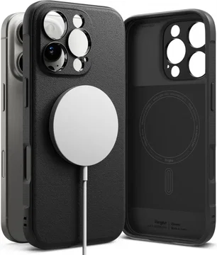Ringke Onyx Magnetic Apple iPhone 16 Pro Max Hoesje MagSafe Zwart