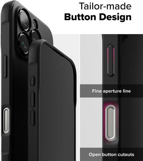 Ringke Onyx Magnetic Apple iPhone 16 Pro Max Hoesje MagSafe Zwart afbeelding 10
