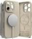 Ringke Silicone Apple iPhone 16 Pro Max Hoesje MagSafe Back Cover Beige afbeelding 2