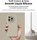 Ringke Silicone Apple iPhone 16 Pro Max Hoesje MagSafe Back Cover Beige afbeelding 8
