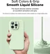 Ringke Silicone Apple iPhone 16 Pro Max Hoesje MagSafe Back Cover Mint Groen afbeelding 7