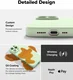 Ringke Silicone Apple iPhone 16 Pro Max Hoesje MagSafe Back Cover Mint Groen afbeelding 8