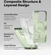Ringke Silicone Apple iPhone 16 Pro Max Hoesje MagSafe Back Cover Mint Groen afbeelding 9