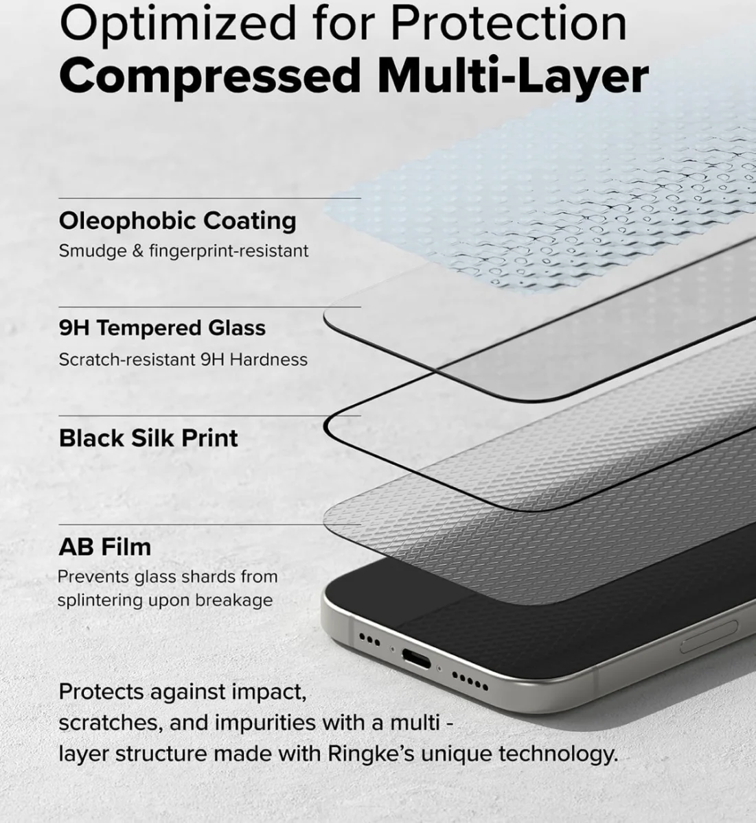 Ringke Easy Slide Apple iPhone 16 Pro Max Screen Protector met Jig 2-Pack afbeelding 11