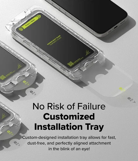 Ringke Easy Slide Apple iPhone 16 Pro Max Screen Protector met Jig 2-Pack afbeelding 5