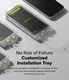 Ringke Easy Slide Apple iPhone 16 Pro Max Screen Protector met Jig 2-Pack afbeelding 5