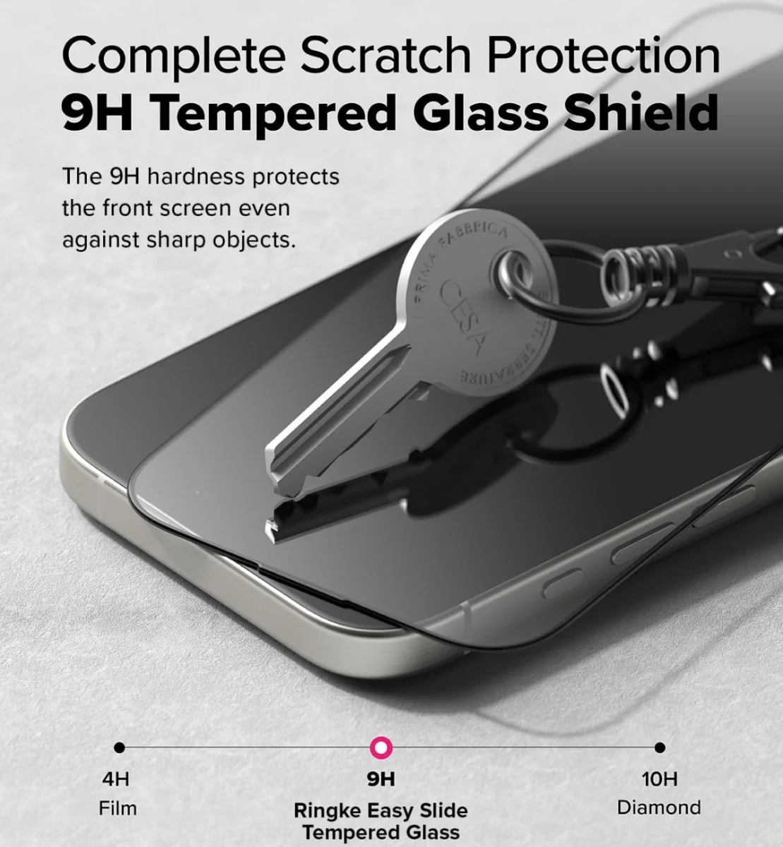 Ringke Easy Slide Apple iPhone 16 Pro Max Screen Protector met Jig 2-Pack afbeelding 10