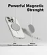 Ringke Fusion Apple iPhone 16 Pro Hoesje MagSafe Transparant afbeelding 4