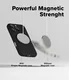 Ringke Onyx Magnetic Apple iPhone 16 Pro Hoesje MagSafe Zwart afbeelding 4