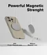 Ringke Silicone Apple iPhone 16 Pro Hoesje MagSafe Back Cover Beige afbeelding 4