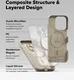 Ringke Silicone Apple iPhone 16 Pro Hoesje MagSafe Back Cover Beige afbeelding 9