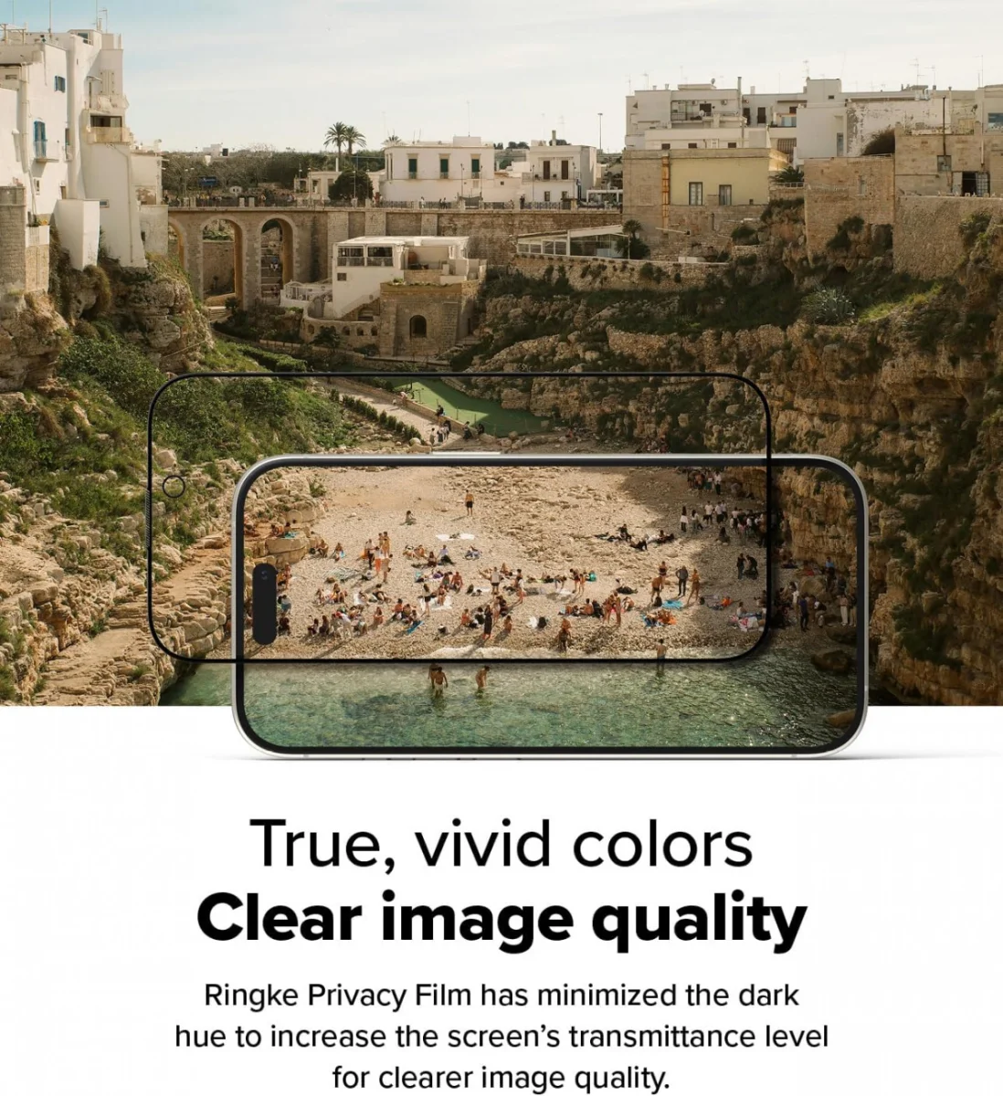 Ringke Easy Slide Privacy Apple iPhone 16 Pro Screen Protector Jig 2-Pack afbeelding 9