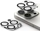 Ringke Full Cover Glass iPhone 16 Pro / Pro Max Camera Protector Glas (2-Pack) afbeelding 11