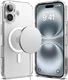 Ringke Fusion Apple iPhone 16 Plus Hoesje MagSafe Matte Transparant afbeelding 2