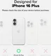 Ringke Fusion Apple iPhone 16 Plus Hoesje MagSafe Matte Transparant afbeelding 9