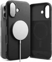 Ringke Onyx Magnetic iPhone 16 Plus Hoesje MagSafe Back Cover Zwart