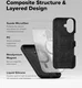 Ringke Silicone Apple iPhone 16 Plus Hoesje MagSafe Back Cover Zwart afbeelding 7