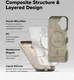Ringke Silicone Apple iPhone 16 Plus Hoesje MagSafe Back Cover Beige afbeelding 6