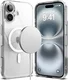 Ringke Fusion Magnetic iPhone 16 Hoesje MagSafe Back Cover Transparant afbeelding 2