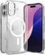 Ringke Fusion Magnetic iPhone 16 Hoesje MagSafe Back Cover Transparant afbeelding 1