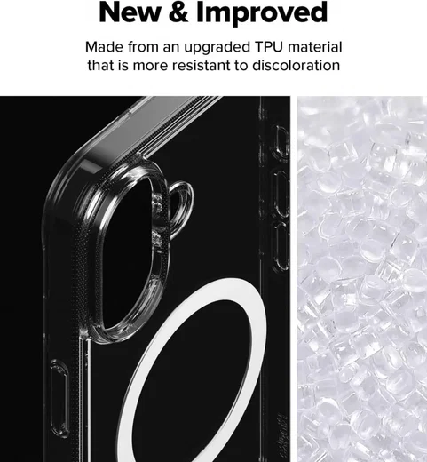 Ringke Fusion Magnetic iPhone 16 Hoesje MagSafe Back Cover Transparant afbeelding 9