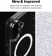 Ringke Fusion Magnetic iPhone 16 Hoesje MagSafe Back Cover Transparant afbeelding 9