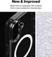 Ringke Fusion Magnetic iPhone 16 Hoesje MagSafe Back Cover Matte Transparant afbeelding 9