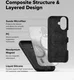 Ringke Silicone Apple iPhone 16 Hoesje MagSafe Back Cover Zwart afbeelding 7