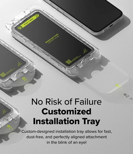 Ringke Easy Slide Apple iPhone 16 / 15 Screen Protector met Jig 2-Pack afbeelding 5