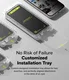 Ringke Easy Slide Privacy Apple iPhone 16 / 15 Screen Protector Jig 2-Pack afbeelding 5