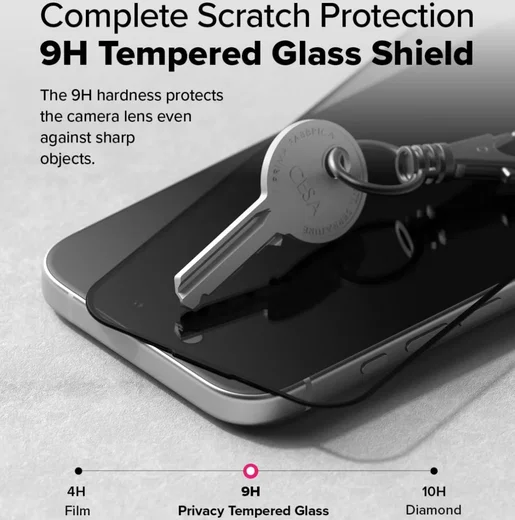 Ringke Easy Slide Privacy Apple iPhone 16 / 15 Screen Protector Jig 2-Pack afbeelding 9