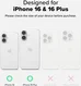 Ringke Frame Glass Apple iPhone 16 / 16 Plus Camera Protector Zwart afbeelding 2