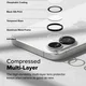 Ringke Frame Glass Apple iPhone 16 / 16 Plus Camera Protector Zwart afbeelding 7