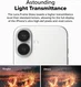 Ringke Frame Glass Apple iPhone 16 / 16 Plus Camera Protector Zwart afbeelding 8