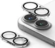 Ringke Full Cover Glass iPhone 16 / 16 Plus Camera Protector Glas (2-Pack) afbeelding 11