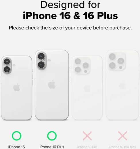 Ringke Full Cover Glass iPhone 16 / 16 Plus Camera Protector Glas (2-Pack) afbeelding 3