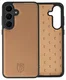 Rosso Elite Samsung S24 FE Hoesje met MagSafe Book Case Echt Leer Lichtbruin afbeelding 11