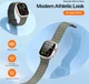 Dux Ducis - Apple Watch 1-10/SE/Ultra Bandje - 49/46/45/44/42MM - Zwart Groen afbeelding 6