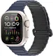 Dux Ducis - Apple Watch 1-10/SE/Ultra Bandje - 49/46/45/44/42MM - Zwart Blauw afbeelding 1