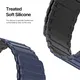 Dux Ducis - Apple Watch 1-10/SE/Ultra Bandje - 49/46/45/44/42MM - Zwart Blauw afbeelding 8