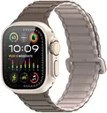 Dux Ducis - Apple Watch 1-10/SE/Ultra Bandje - 49/46/45/44/42MM - Bruin Grijs