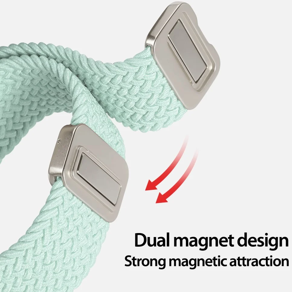 Dux Ducis Mixture Pro - Apple Watch Bandje - 42/44/45/46/49MM - Mint Groen afbeelding 4