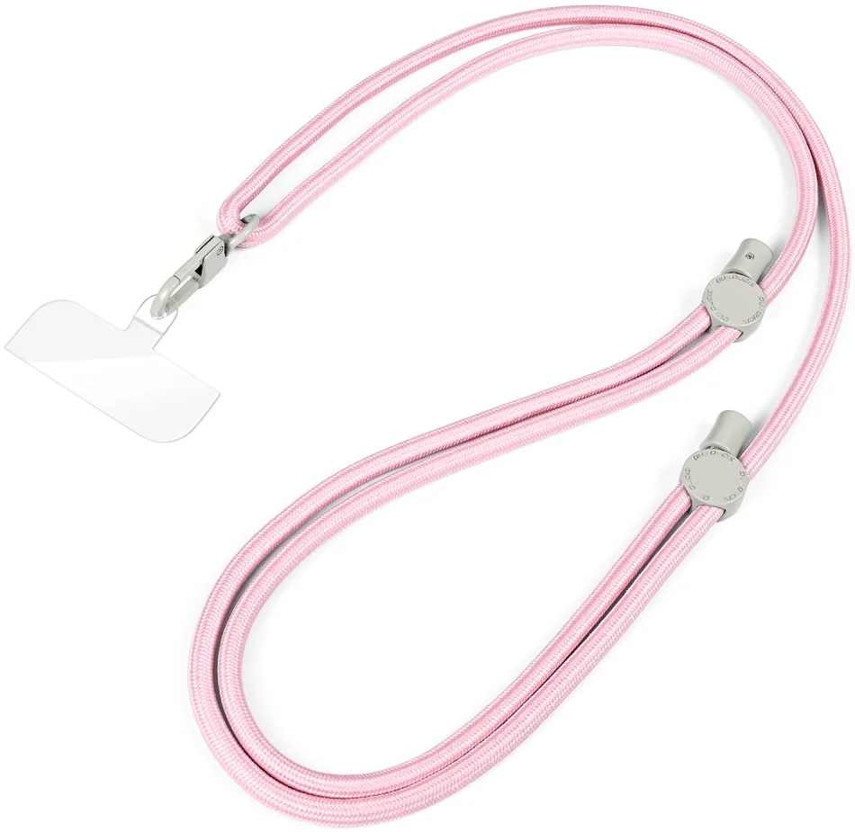 Dux Ducis Crossbody  - Universeel Verstelbaar Telefoon Koord Roze afbeelding 1