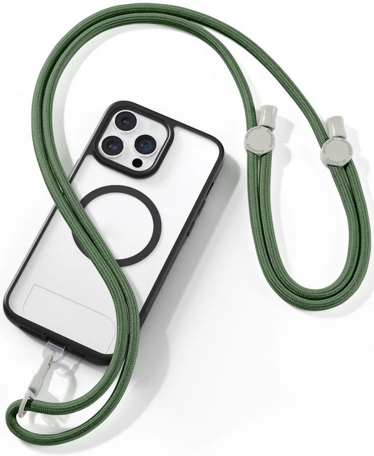 Dux Ducis Crossbody  - Universeel Verstelbaar Telefoon Koord Groen afbeelding 2